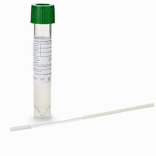 Buy Virology Testing Products Nasopharyngeal Collection and Transport System with Flocked Swab Tip, Sterile 100/Case  online at Mountainside Medical Equipment