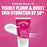 Visibly Plump and Boost Skin Hydration by 50 percent