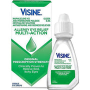 Visine Allergy Relief Eye Drops Advanced Relief Redness  Irritated Eye Drops