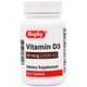 Vitamin D3 Tablets 50 mcg (2000 IU) Dietary Supplement by Rugby 100 Count