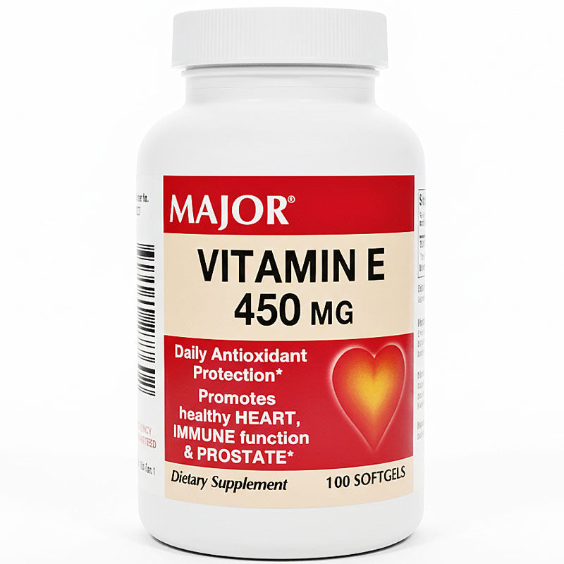 Vitamin E 450mg Daily Dietary Supplement 100 Softgels