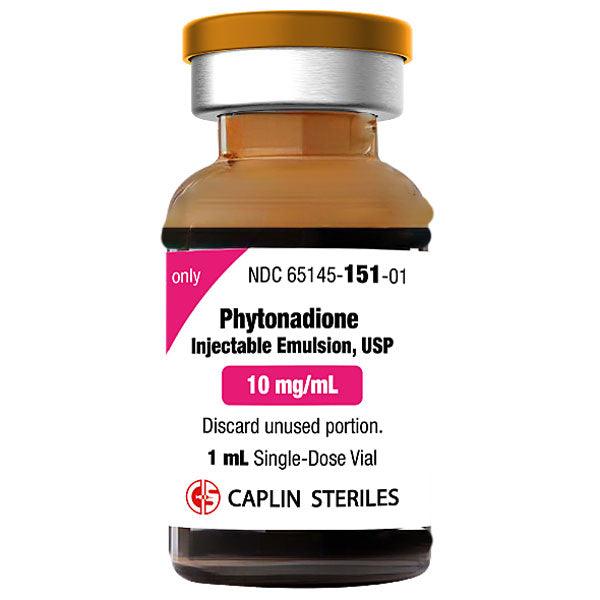 Vitamin K Injection Shot Phytonadione Injectable Emulsion 10 mg Mountainside Medical Vitamin K Injection Shot Phytonadione Injectable Emulsion 10 mg Mountainside Medical
