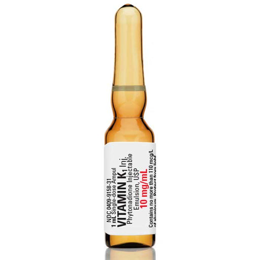 Vitamin K1 Injection (Phytonadione Injectable Emulsion) 10 mg/ mL
