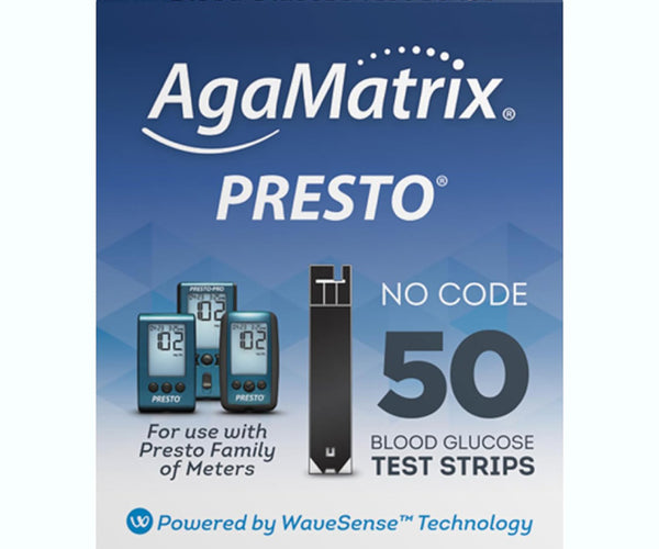 Wavesense Presto Blood Glucose Test Strips | Diabetes Health ...