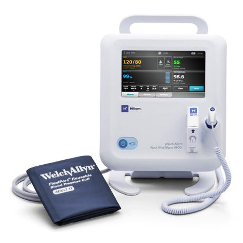 Welch Allyn Spot Vital Signs 44XT-B 4400 Device with SureBP Non-invasive Blood Pressure and SureTemp Plus Thermometer