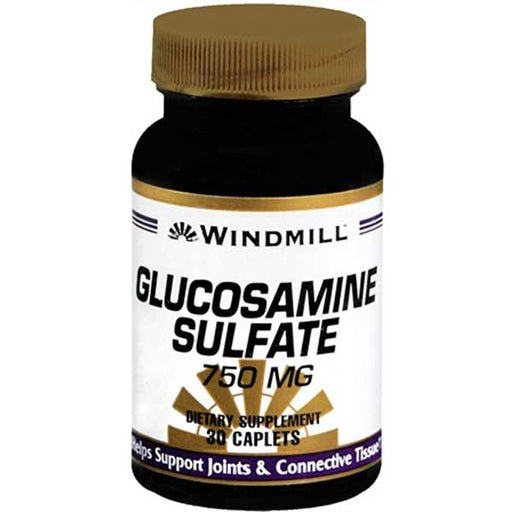 Windmill Glucosamine Sulfate 750 mg Tablets, 30 Count