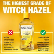 Features for Witch Hazel Pore Perfecting Toner by Dickinson