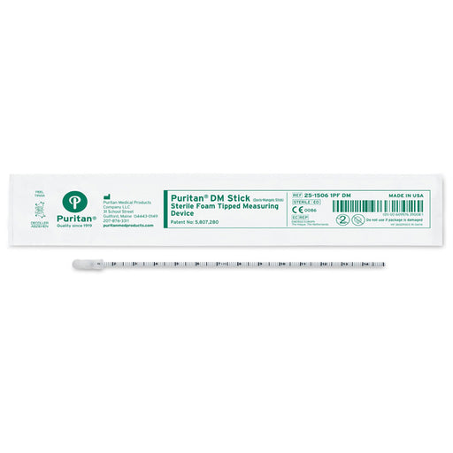 Wound Measuring Device Foam Tip with Graduated Measurement Scale for accurate wound assessment and patient care in medical settings.