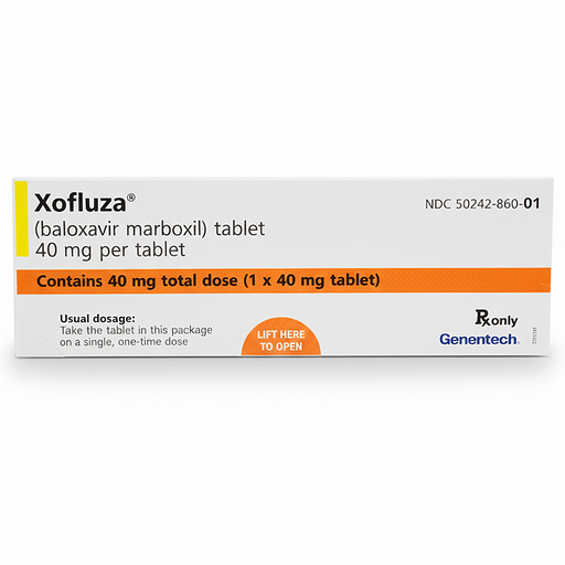 Xofluza (Baloxavir Marboxil) Tablet 40 mg Genentech 50242-0860-01