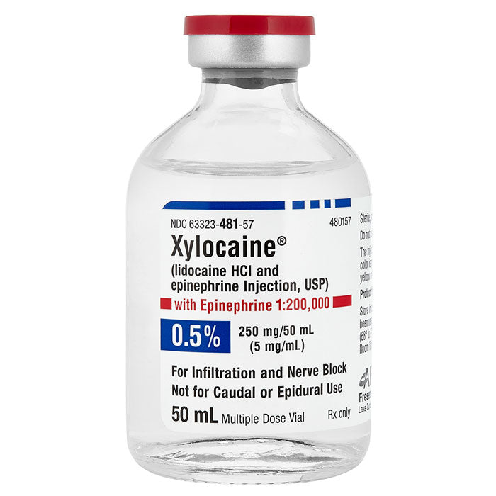 épine - epine Xylocaine 0.5% Epinephrine for Targeted Anesthesia — Mountainside