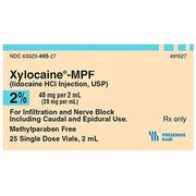 Xylocaine MPF Lidocaine 2% Injection 2 mL Single Dose Vials