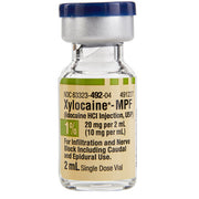 Xylocaine MPF Lidocaine HCI injection 1% Single Dose Vials 10 mg / mL Preservative Free 2mL x 25/Pack (RX) Default Title
