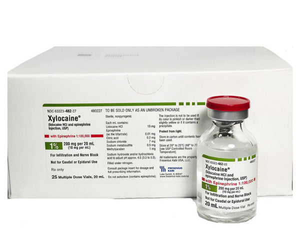 Expectalin Effective Lidocaine and Epinephrine Injection for Pain Relief ...