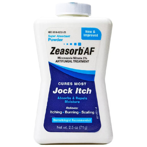 Zeasorb Powder AF Antifungal Treatment Powder for Jock Itch