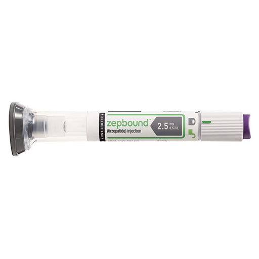 Zepbound Tirzepatide Injection Prefilled Syringes 2.5 mg/0.5 mL