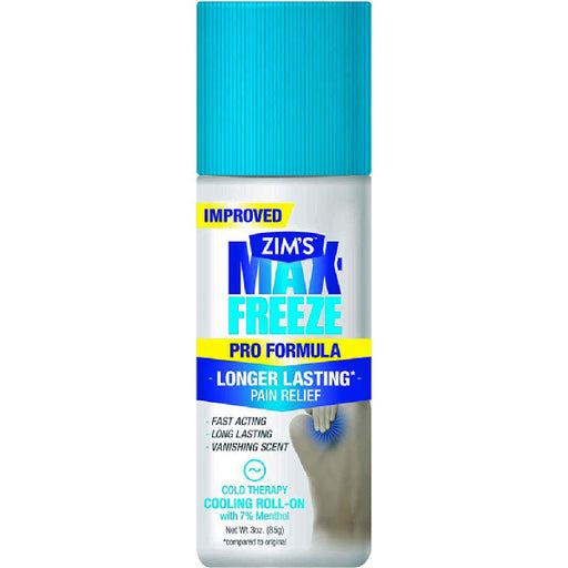 Zims Max Freeze Pro Formula Pain Relief Roll-on 