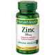 Zinc (Zinc Gluconate) 50 mg Caplets for Immune Health by Nature's Bounty 100 Count