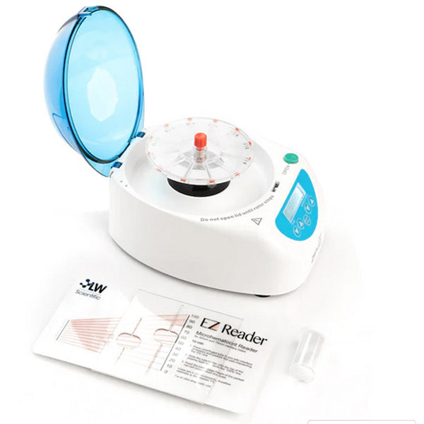 ZipCombo Digital Centrifuge 6 Place MicroTube Rotor with EZ Reader Guide Card