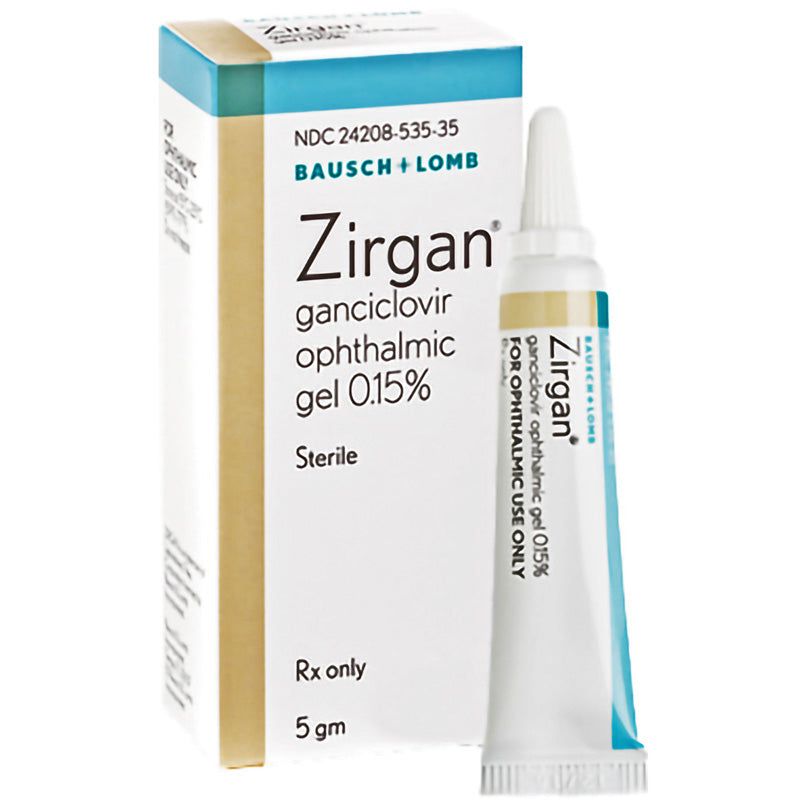Zirgan Ganciclovir Ophthalmic Gel 0.15% Sterile — Mountainside Medical Zirgan Ganciclovir Ophthalmic Gel 0.15% Sterile — Mountainside Medical