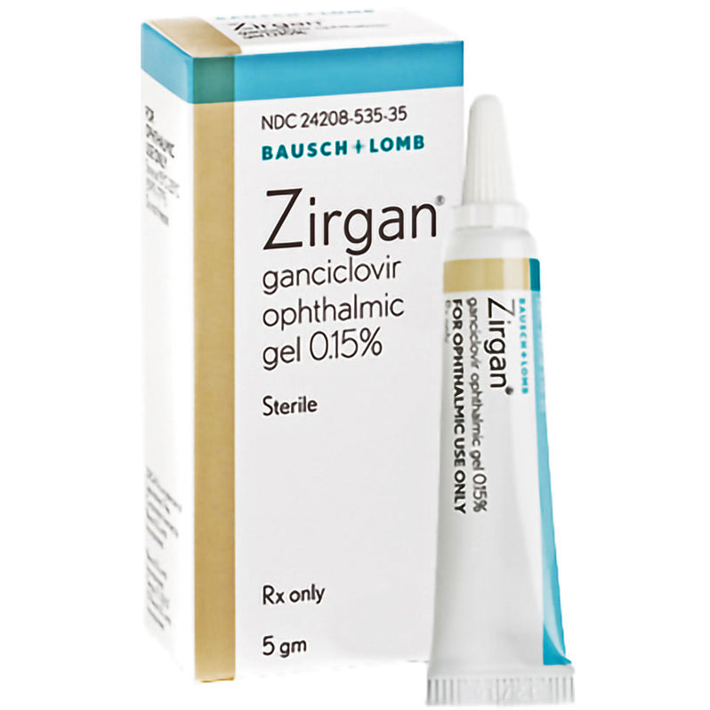 Epycin Zirgan Ganciclovir Ophthalmic Gel 0.15% Sterile — Mountainside Medical