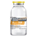 Zoledronic Acid Injection Mannitol-Water 5 mg Per 100 mL (0.05 mg per mL) Sterile Solution Single-Dose Bottle 100 mL (RX)