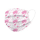 Face Mask, ASTM Level 3, Pink & White Hibiscus, 50/bx, EcoBee
