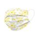 Face Mask, ASTM Level 3, Yellow & White Daises, 50/bx, EcoBee