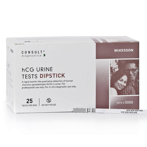 hCG Pregnancy Test Urine Sample Dipstick