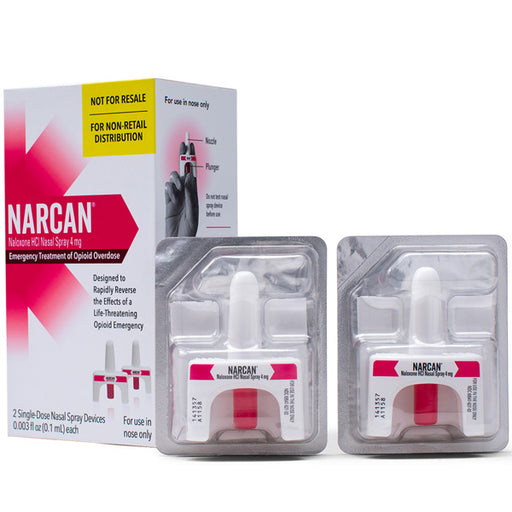 Emergent Devices Inc Narcan Nasal Spray 4mg (2 Pack) | Mountainside Medical Equipment 1-888-687-4334 to Buy