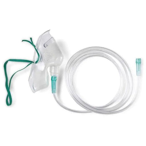 Oxygen Mask, Adult with 7 foot Tubing for efficient respiratory support and enhanced patient care.