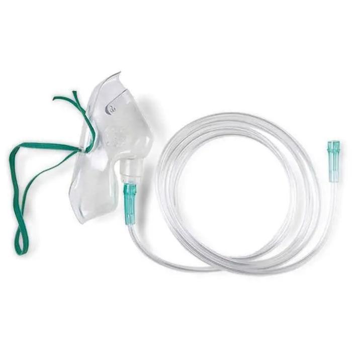 Oxygen Mask, Adult with 7 foot Tubing for efficient respiratory support and enhanced patient care.