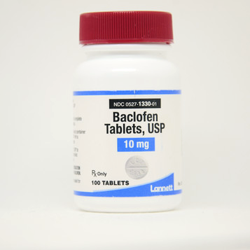 Baclofen Tablets 10 mg by Lannett 100 Count (Rx) — Mountainside Medical ...