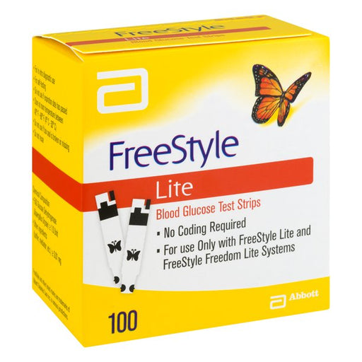 Buy Cardinal Health Freestyle Blood Glucose Test Strips, 100 Count  online at Mountainside Medical Equipment