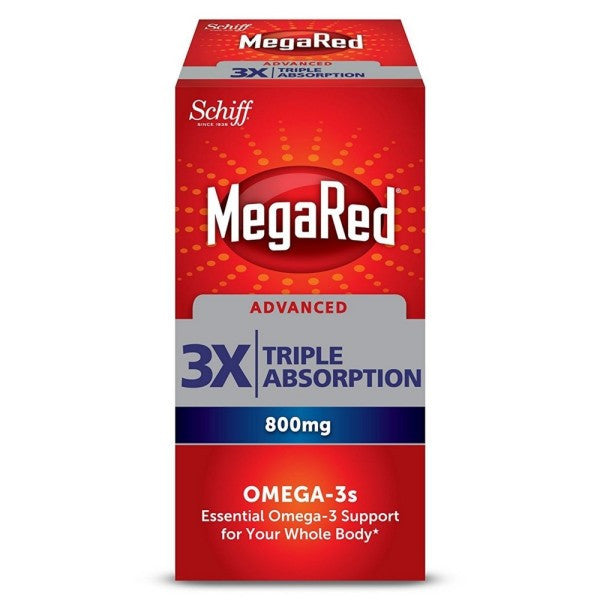 Buy RB Health MegaRed Advanced Triple Absorption Omega-3s Gelcaps 40/Bottle  online at Mountainside Medical Equipment