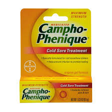 Buy Campho-Phenique Medicated Cold Sore Treatment, Maximum Strength Gel, 0.23 oz used for Cold Sores