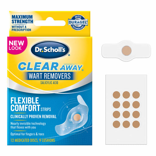 Buy Dr. Scholl’s Clear Away Wart Remover with Duragel Technology used for Plantar Warts