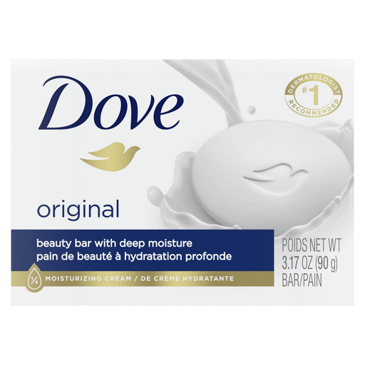 Moisturizing Beauty Bar Soap | Dove Original Moisturizing Beauty Bar Soap 3.15 oz