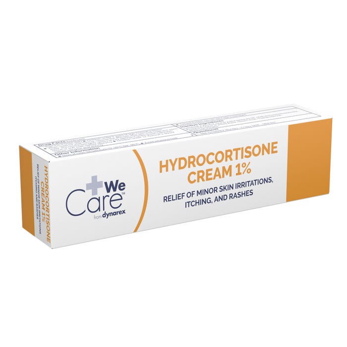 Hydrocortisone Cream 1% Tube 1 oz for soothing itch relief and effective skin irritation management.