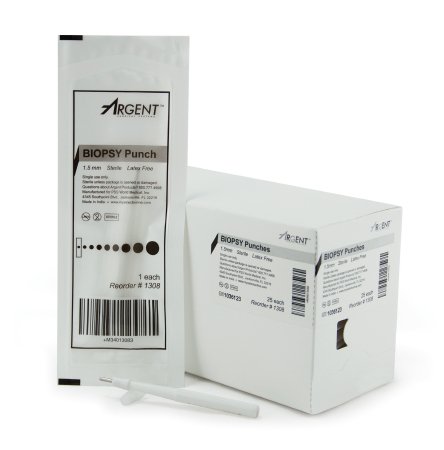 Biopsy Punches, Sterile 2.0mm Biopsy Punch (each) 3.0mm Biopsy Punch (each) 3.5mm Biopsy Punch (each) 4.0mm Biopsy Punch (each) 5.0 mm Biopsy Punch (each) 6.0mm Biopsy Punch (each) 8.0mm Biopsy Punch (each) Mix Pack Assorted 2.0 3.0 4.0 5.0 & 6.0mm (box/25)