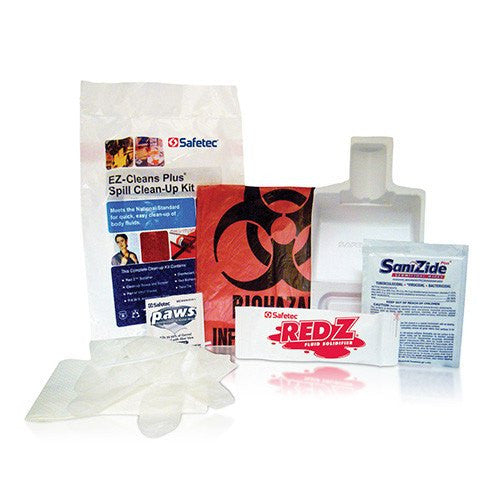 Buy Safetec EZ Spill Blood and Body Fluid Clean Up Kit, Safetec  online at Mountainside Medical Equipment