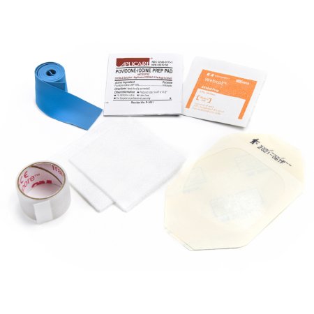 IV Start Kit with Tegaderm and PVC Gloves - IV Start Kit — Mountainside  Medical Equipment