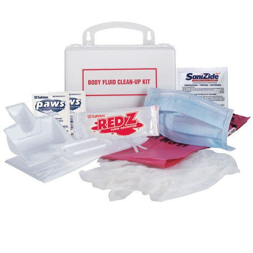 Safetec Safetec Body Fluid Clean-up Kit with Hard Case | Mountainside Medical Equipment 1-888-687-4334 to Buy