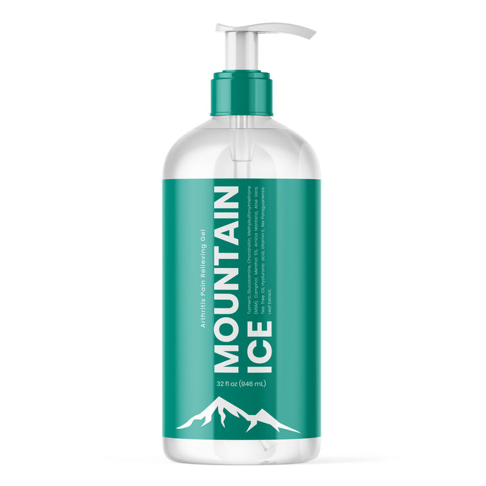 Buy Mountain Ice Mountain Ice Arthritis, Joint & Nerve Pain Relieving Gel with Natural Ingredients, 32 oz Pump Bottle  online at Mountainside Medical Equipment