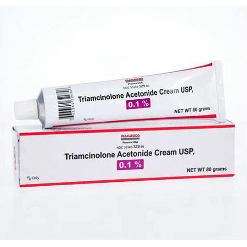 Buy Macleods Triamcinolone Acetonide Topical Ointment, USP 0.1%, 80 Gram Tube, Macleods (Rx)  online at Mountainside Medical Equipment