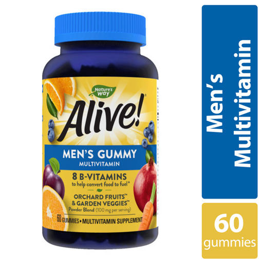Buy Nature's Way Nature’s Way Alive Men’s Gummy Multivitamins, 60 Count  online at Mountainside Medical Equipment