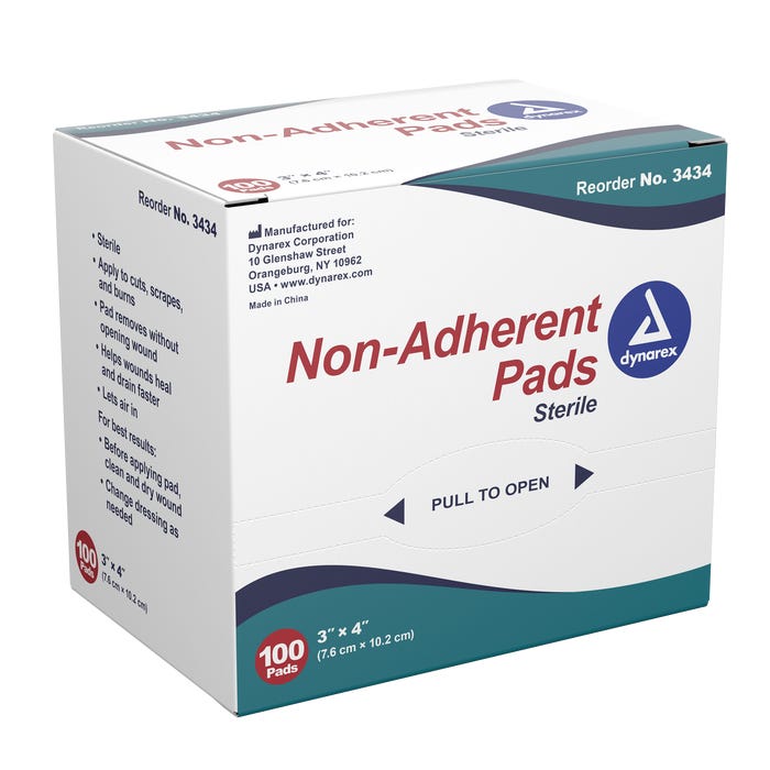 Shop for Non-Stick Absorbent Gauze Pads (Non-Adherent), Sterile (Box) used for Gauze Pads