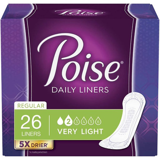 Buy Kimberly Clark Poise Bladder Control Pads Very Light Absorbency, Regular Length 26/pk  online at Mountainside Medical Equipment