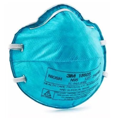Particulate Respirator Mask | 3M 1860S N95 Particulate Respirator Surgical Mask, Small 20/Box