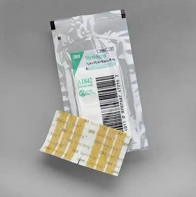 3M Healthcare Steri-Strip Antimicrobial Skin Closures 1/8” x 3” | Mountainside Medical Equipment 1-888-687-4334 to Buy