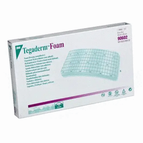 Foam Dressings | Tegaderm Non Adhesive Foam Dressing 4" x 8" - 3M